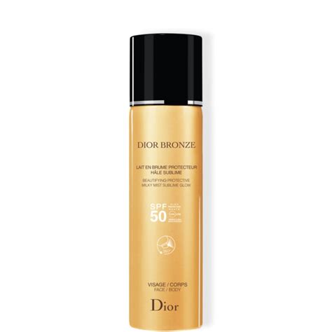 Dior Bronze Beautifying protective milky mist sublime glow spf 50